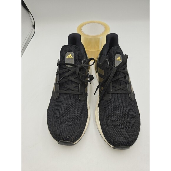 Adidas UltraBoost 20 Black Gold ee4393 Men Size 10